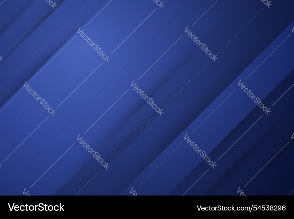 Gradient blue dynamic lines background vector image