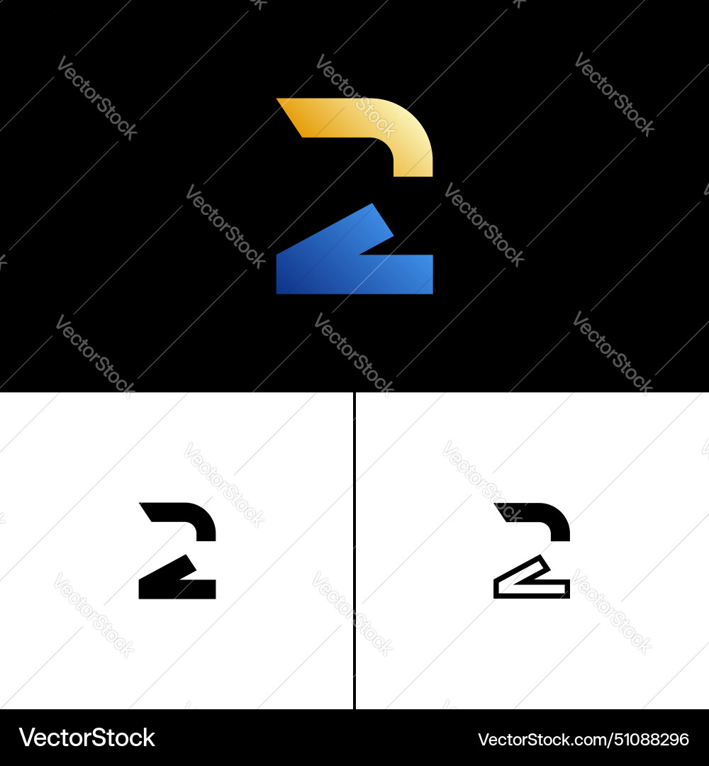 Number set alphabet tech font Number set alphabet tech font Vector Image