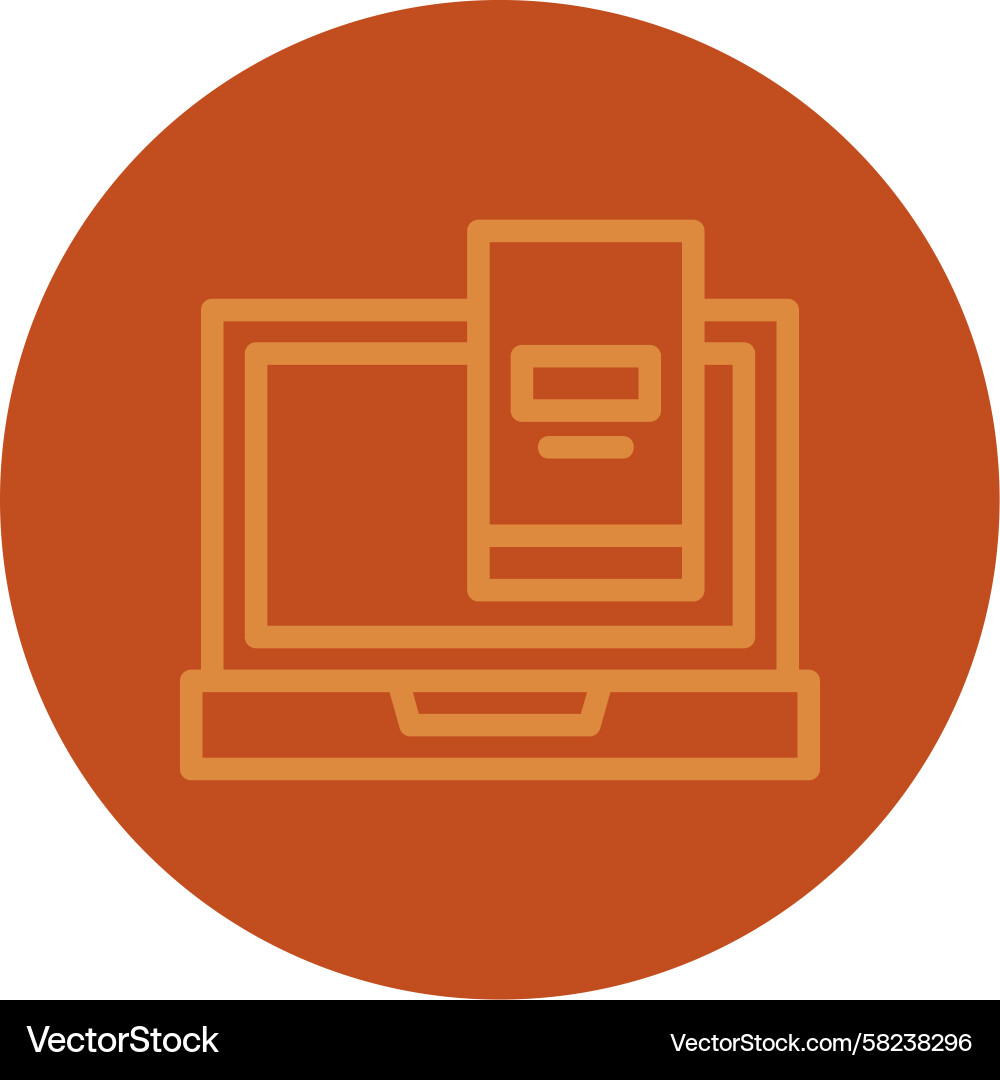 Two-Factor Authentication Icon Vector Image