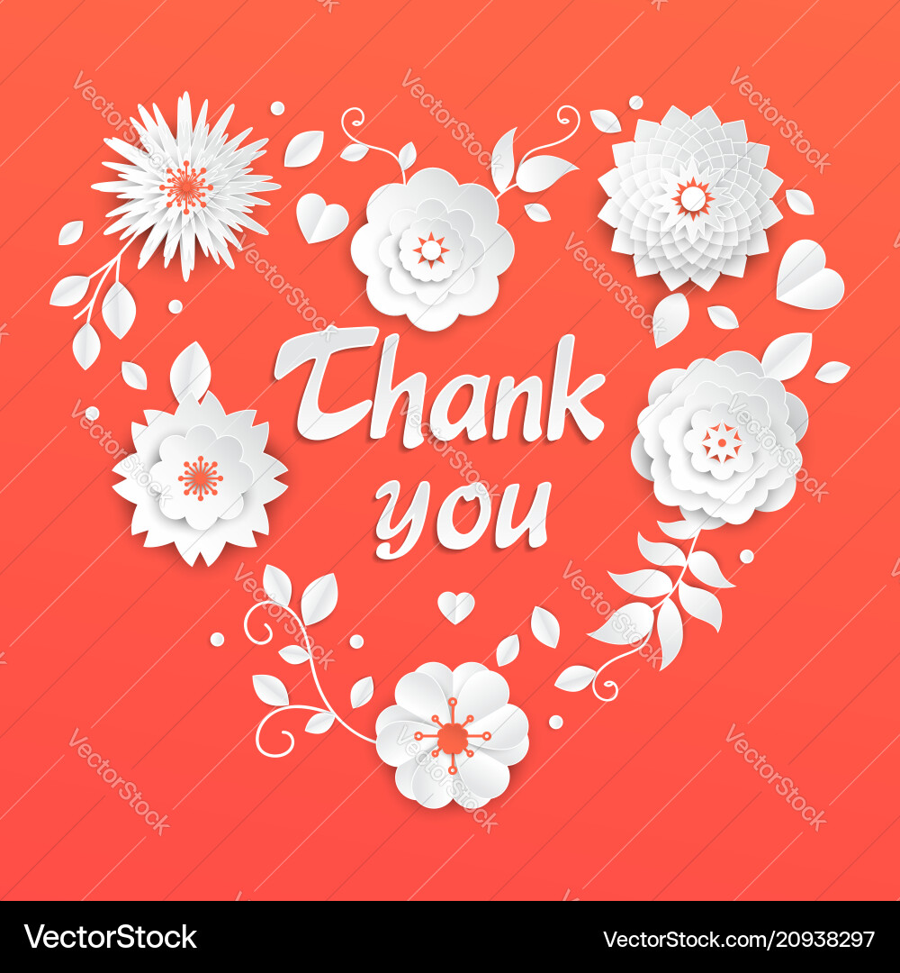 Thank you - modern colorful Thank you - modern colorful vector image