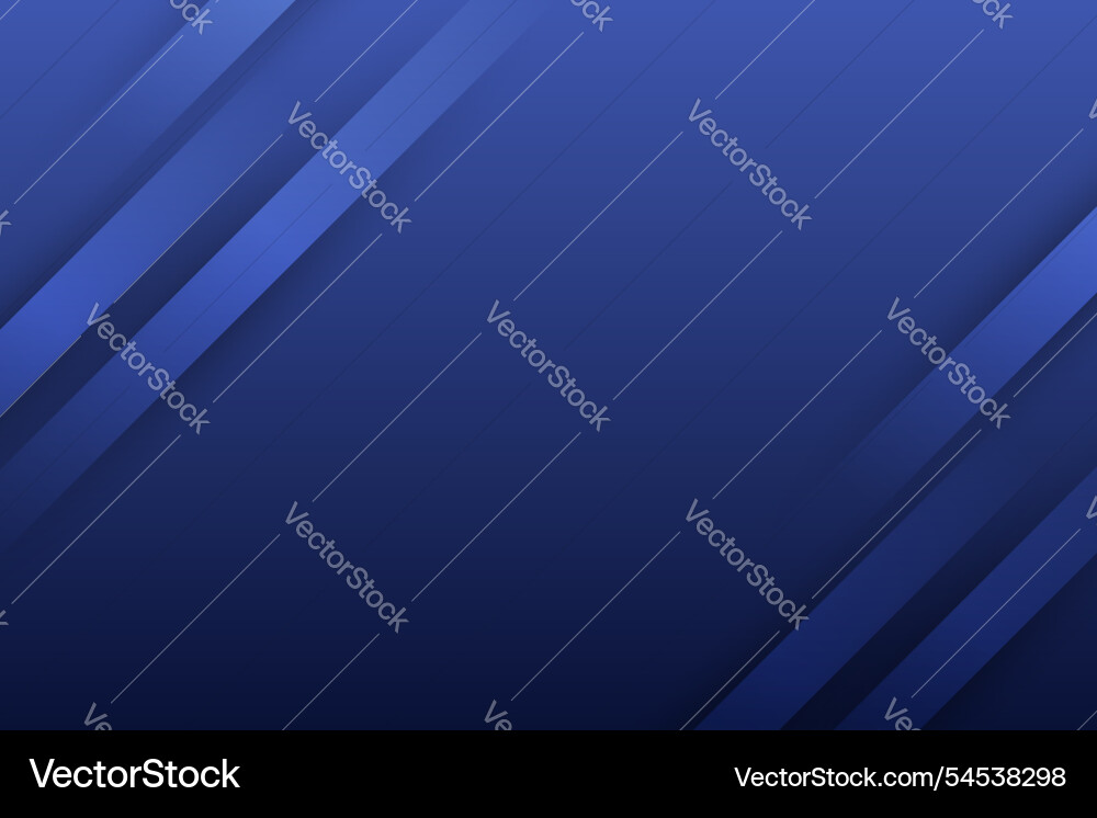 Gradient blue dynamic lines background Vector Image
