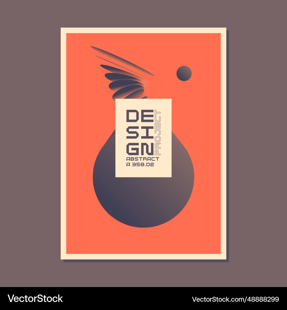 A template to use in your design composition vector image