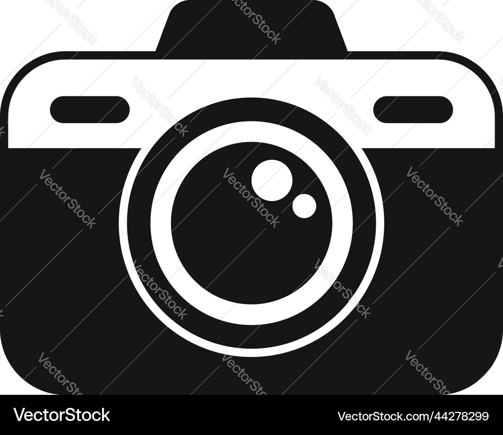 Camera privacy icon simple data protect Vector Image