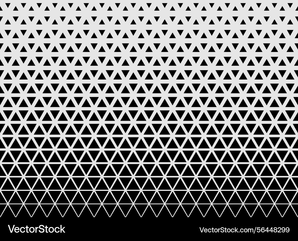 Minimalist geometric triangle pattern design vector image