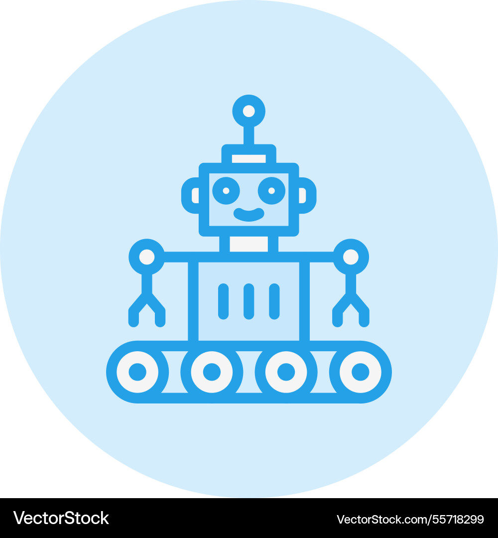 Robot icon design Vector Image