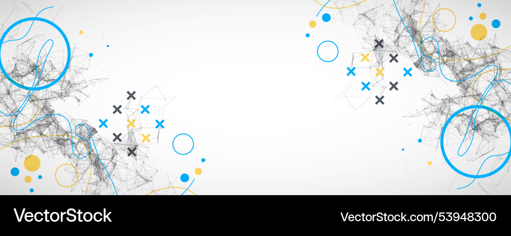 Abstract polygonal background with connecting Abstract polygonal background with connecting vector image