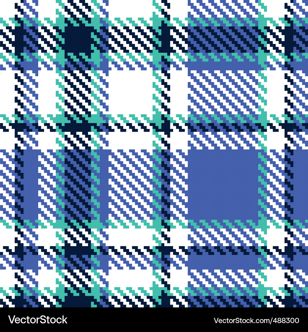 Classic Checkered Pattern vector image