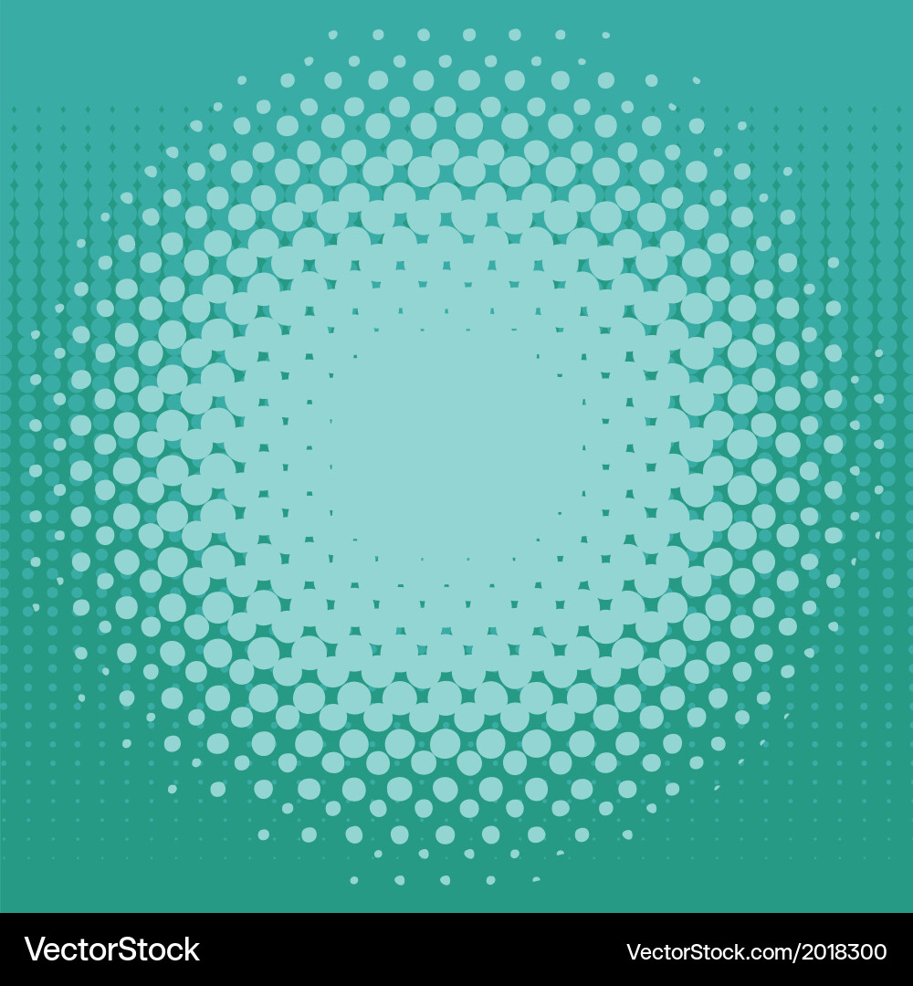 Halftone pattern background vector image