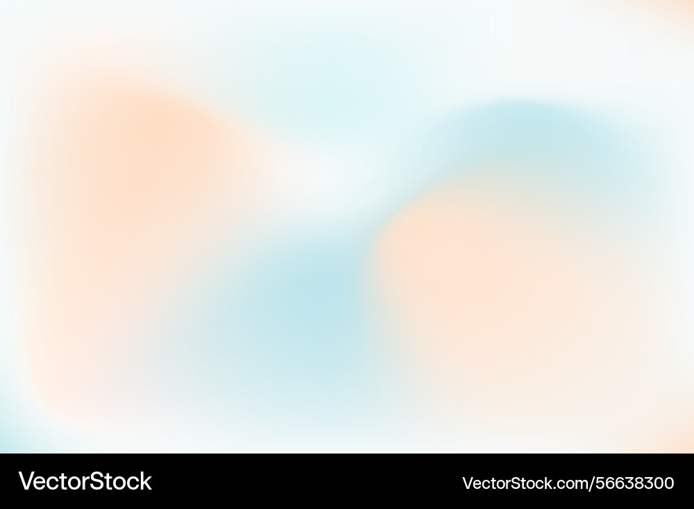 Soft gradient background abstract blurred vector image