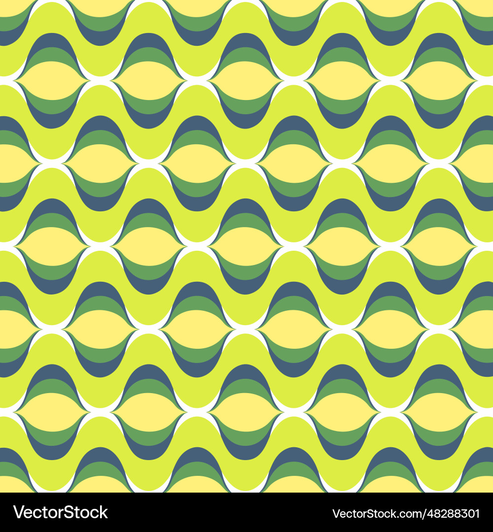 Abstract background with a retro pattern design vector image