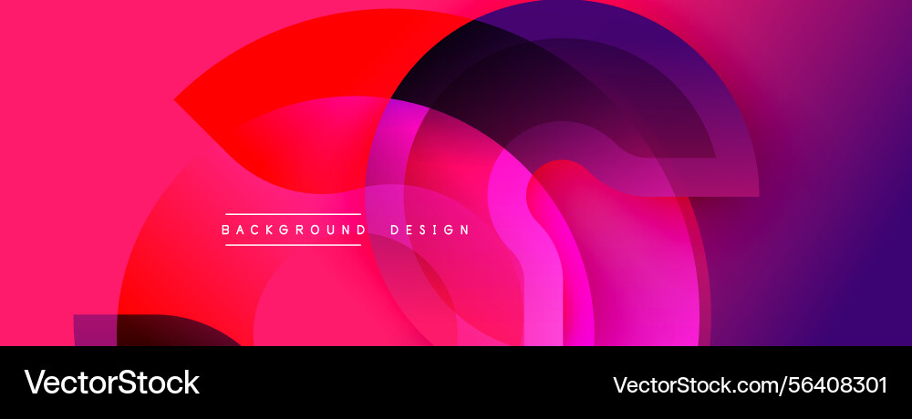 Abstract vibrant layers create dynamic Abstract vibrant layers create dynamic vector image