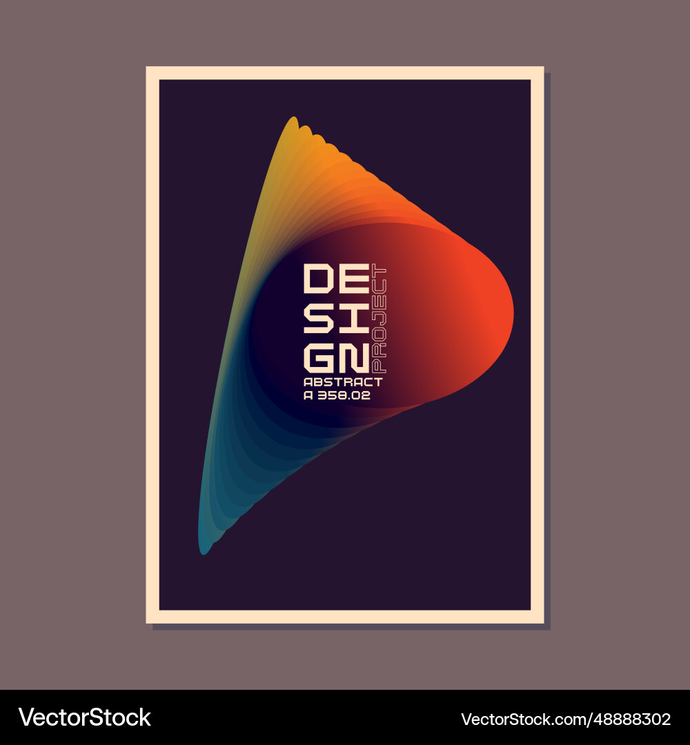 A template to use in your design composition vector image