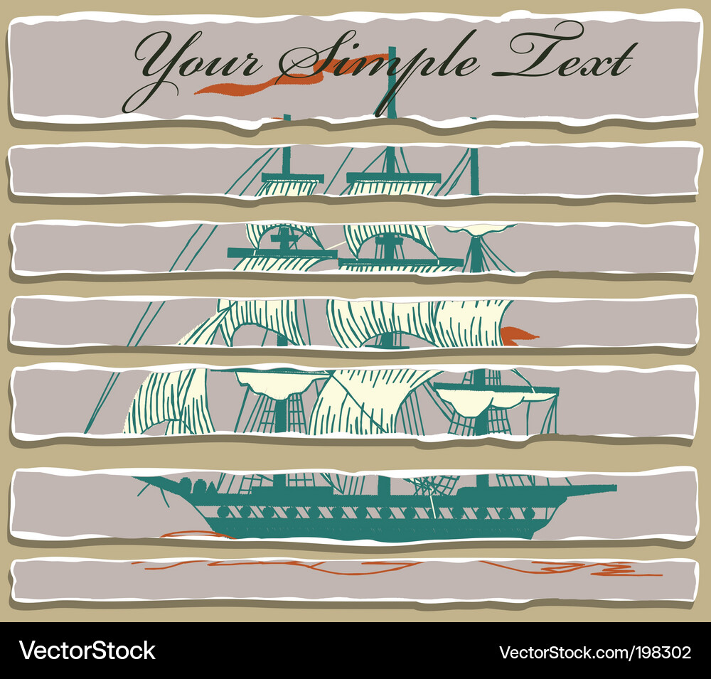 Your sample text Vector Image
