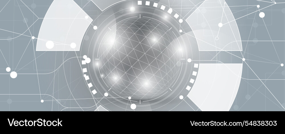 Abstract technology and science digital background Abstract technology and science digital background vector image