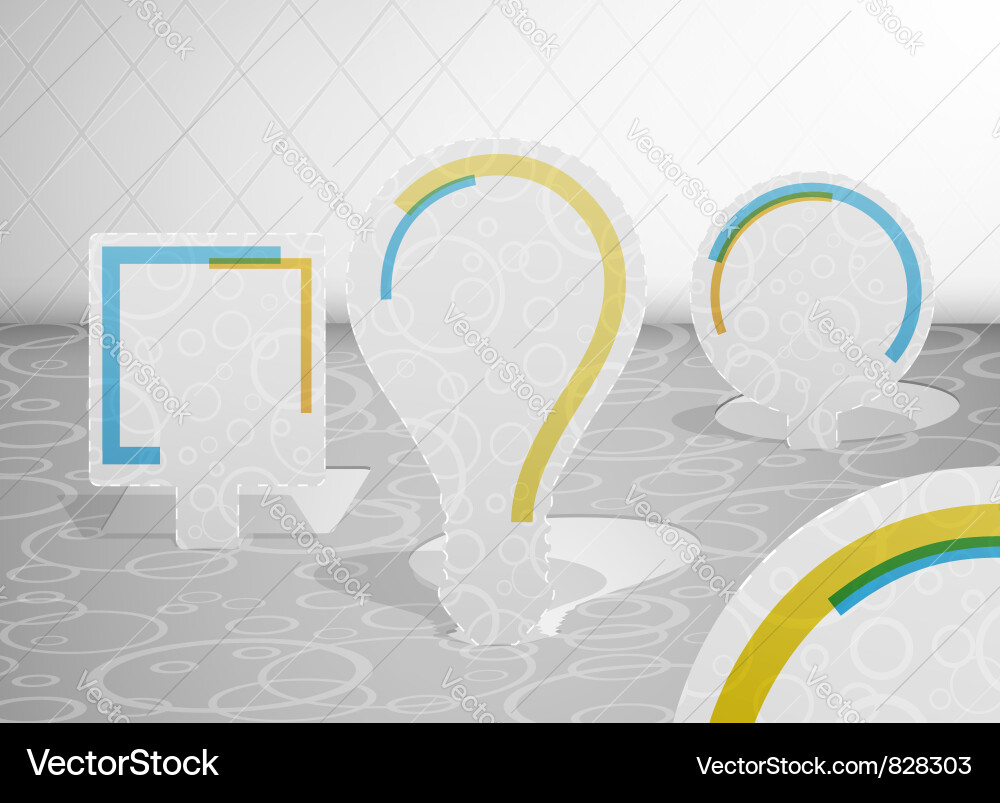 Patterns for text Vector Image