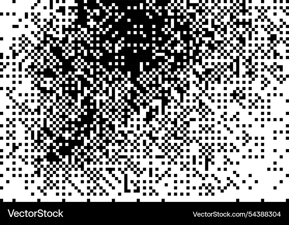 Abstract geometric background with black pixels Abstract geometric background with black pixels vector image