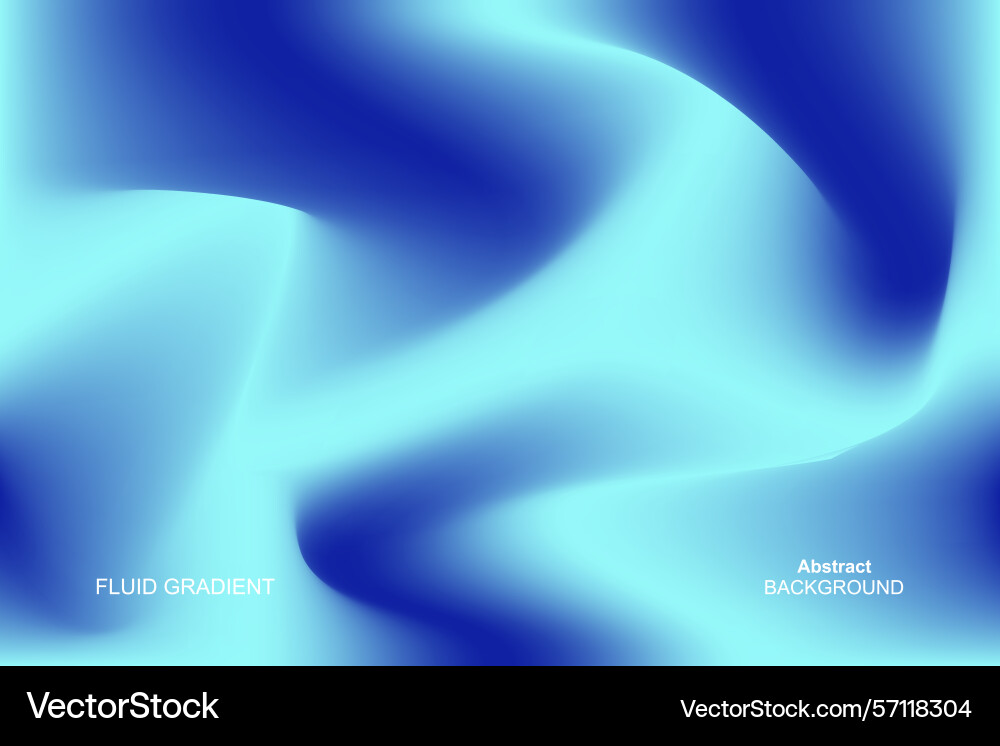 Abstract gradient blue color background design Vector Image