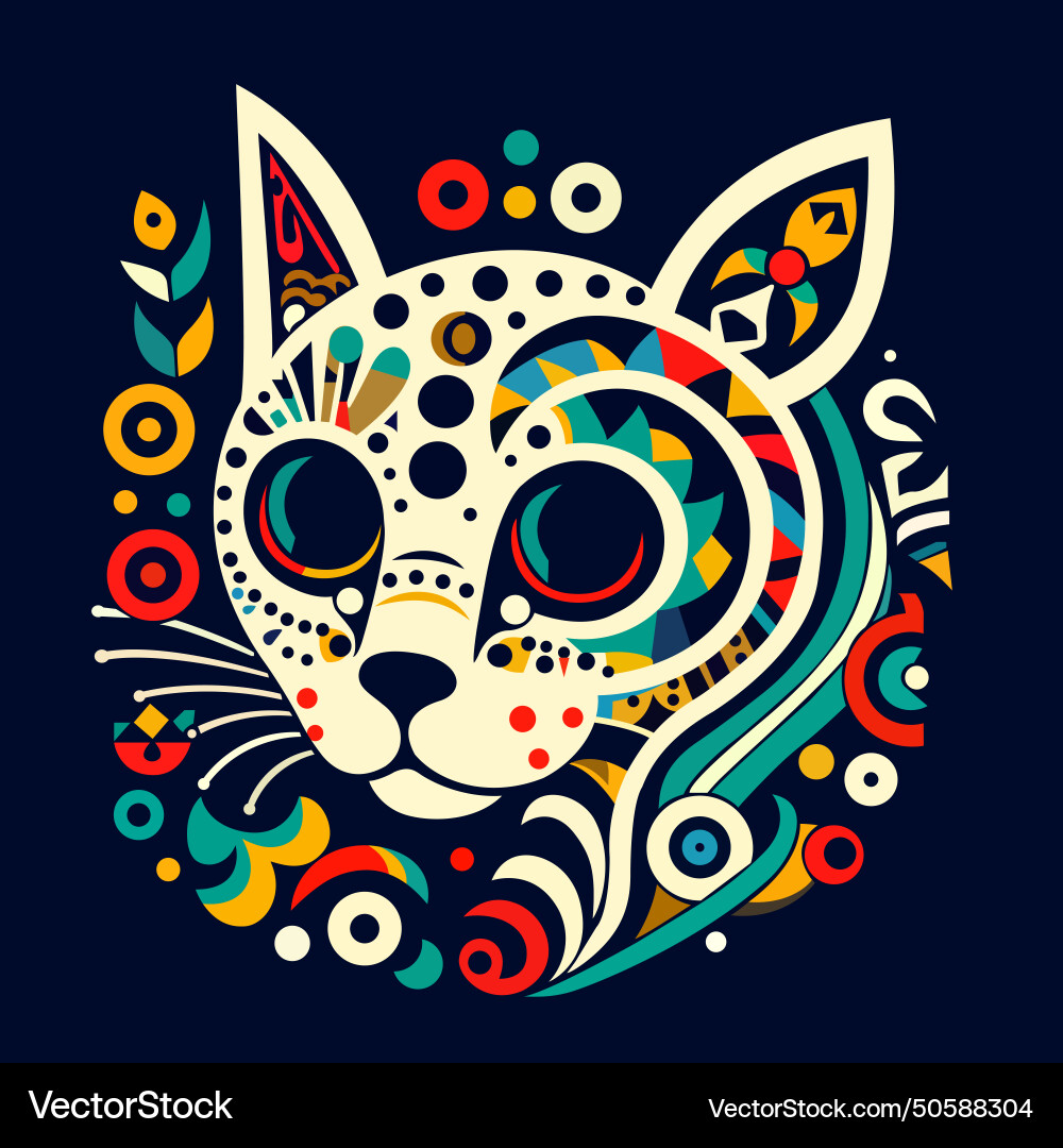 Cat pattern Royalty Free Vector Image - VectorStock