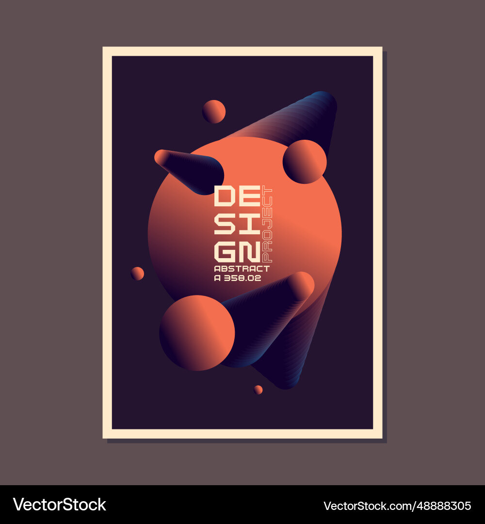 A template to use in your design composition vector image
