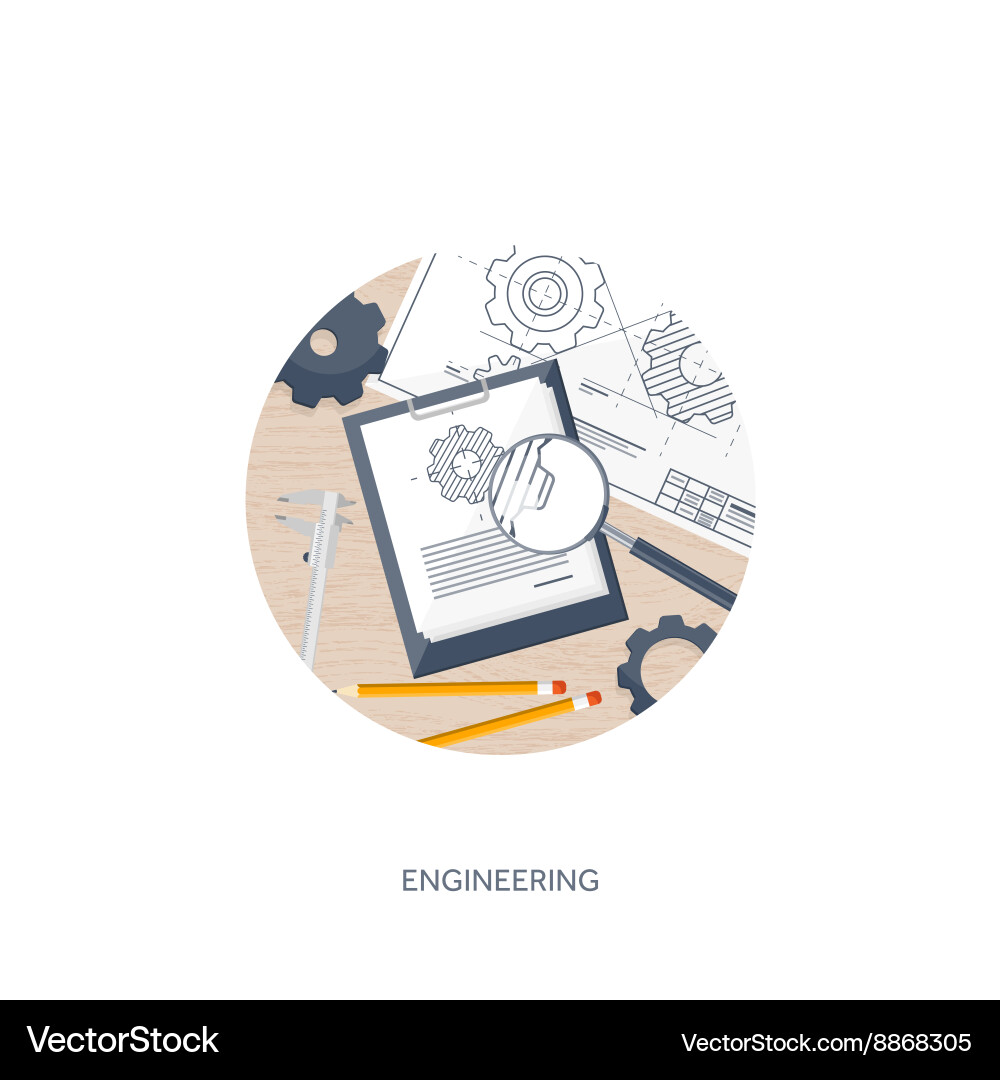 Engineering and architecture Vector Image
