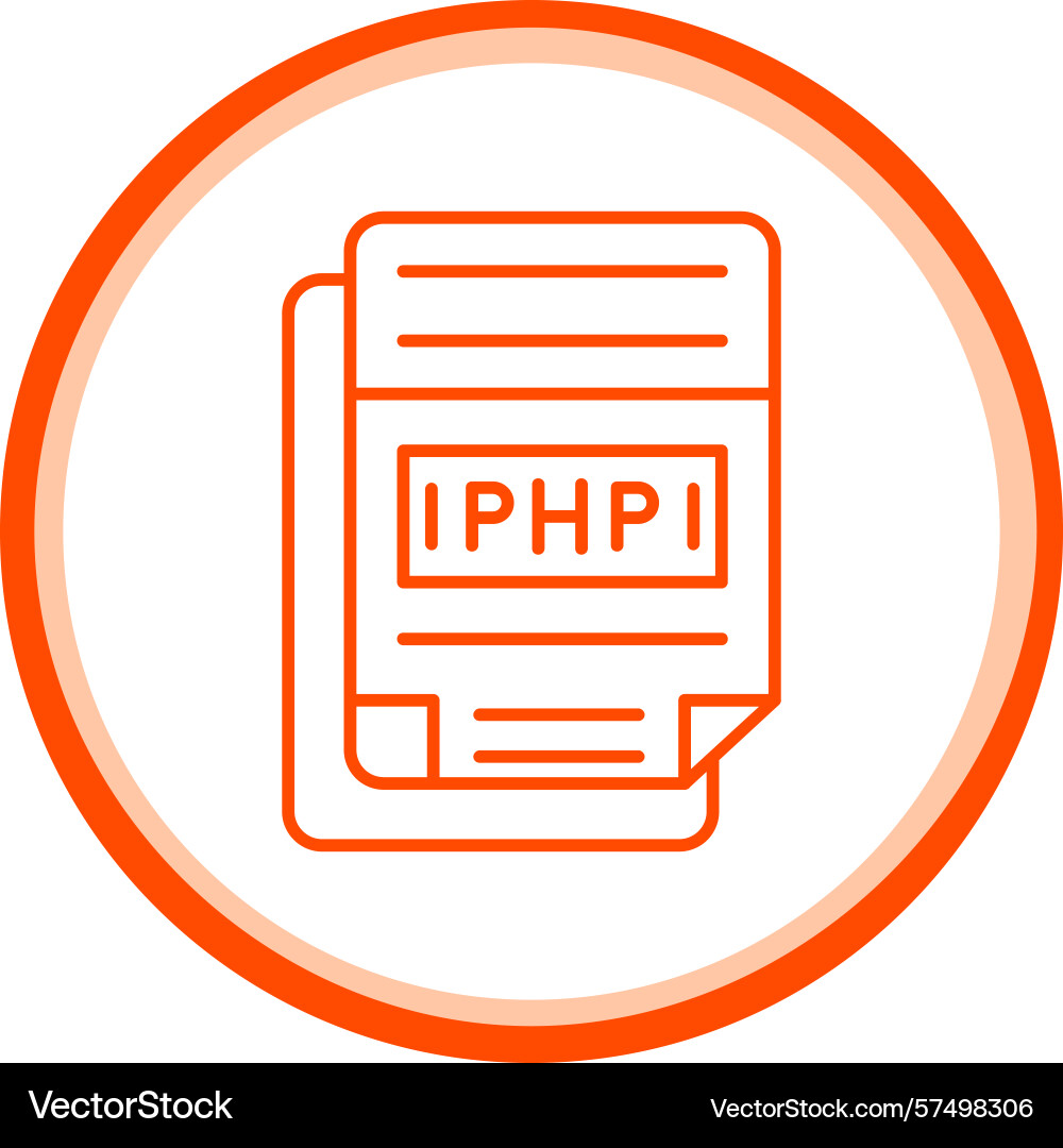 Php icon vector image