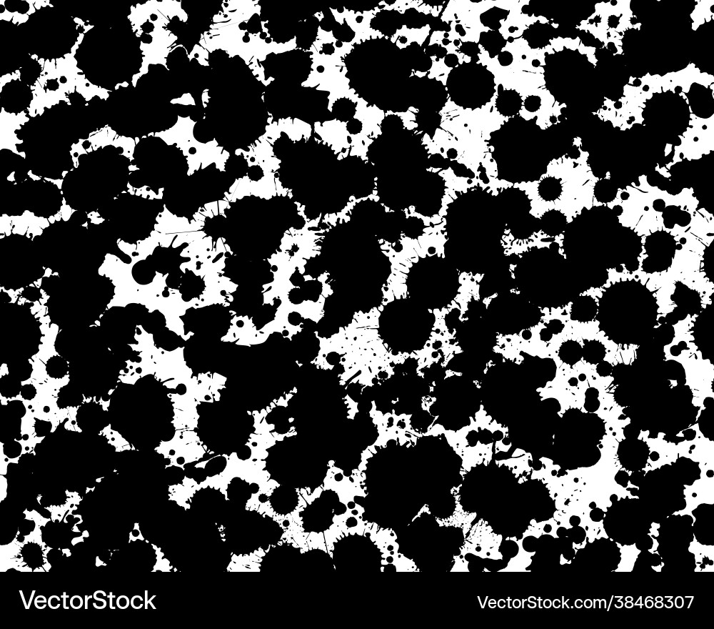 Inky Blot Pattern Vector Image