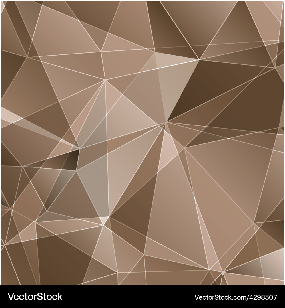 Triangle abstract background vector image