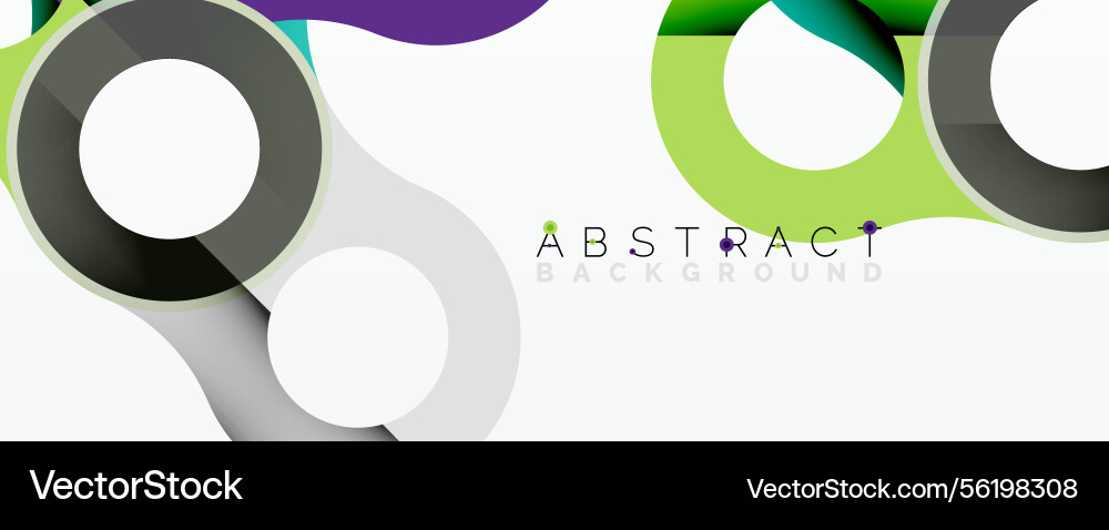 Abstract design features overlapping circles Abstract design features overlapping circles Vector Image