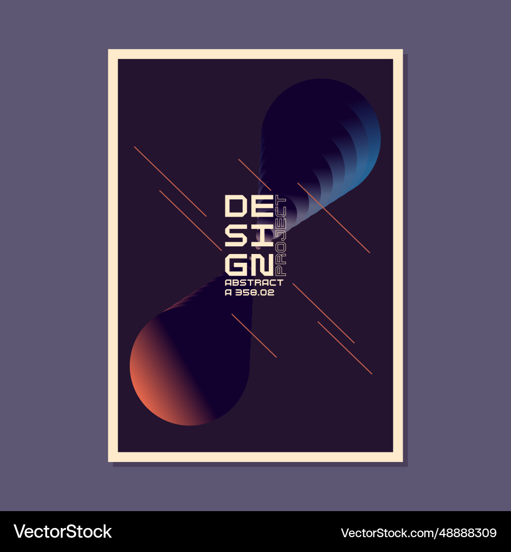 A template to use in your design composition Vector Image
