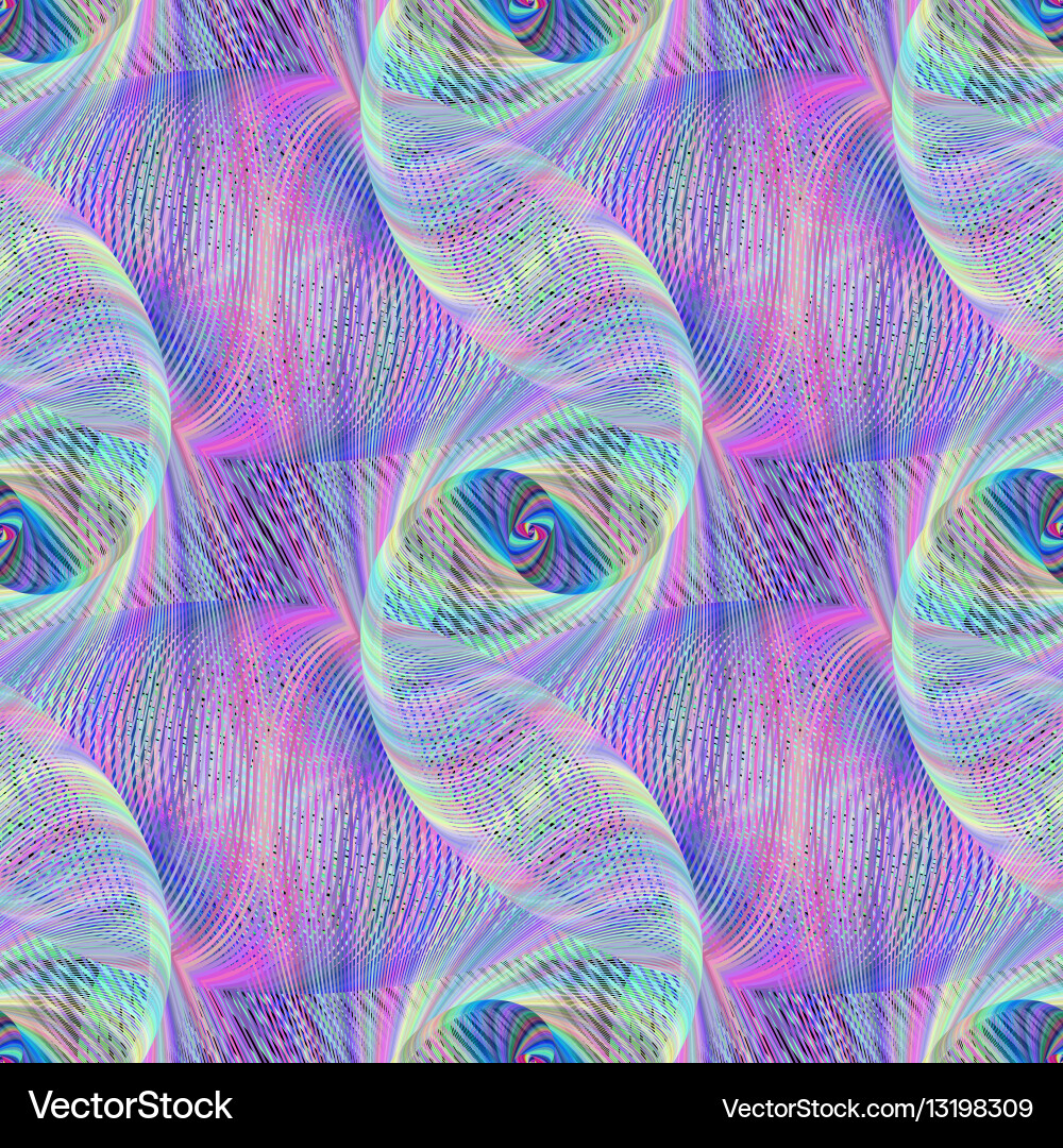 Seamless fractal pattern background Vector Image