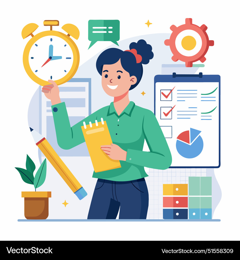 Task management or manage project to do list Task management or manage project to do list vector image