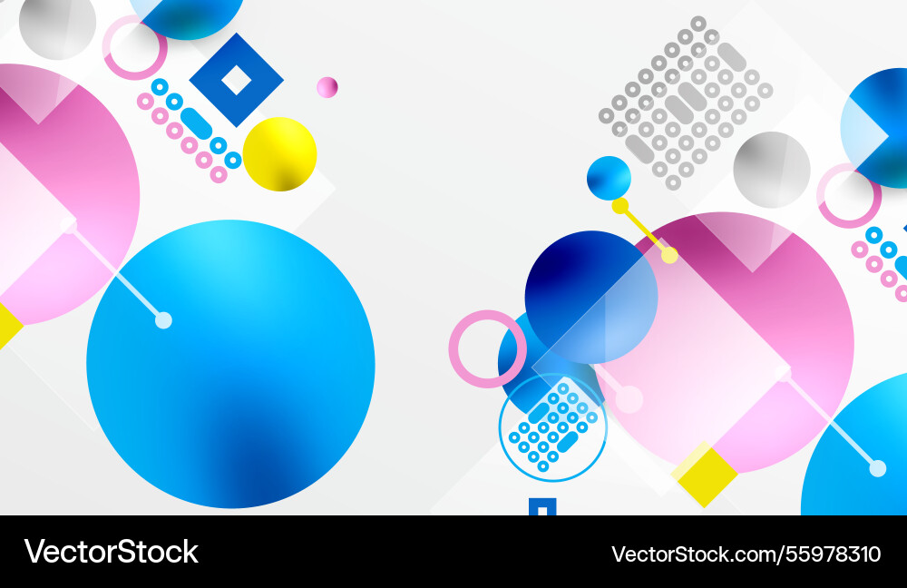 Minimalistic abstract design layered geometric Minimalistic abstract design layered geometric Vector Image