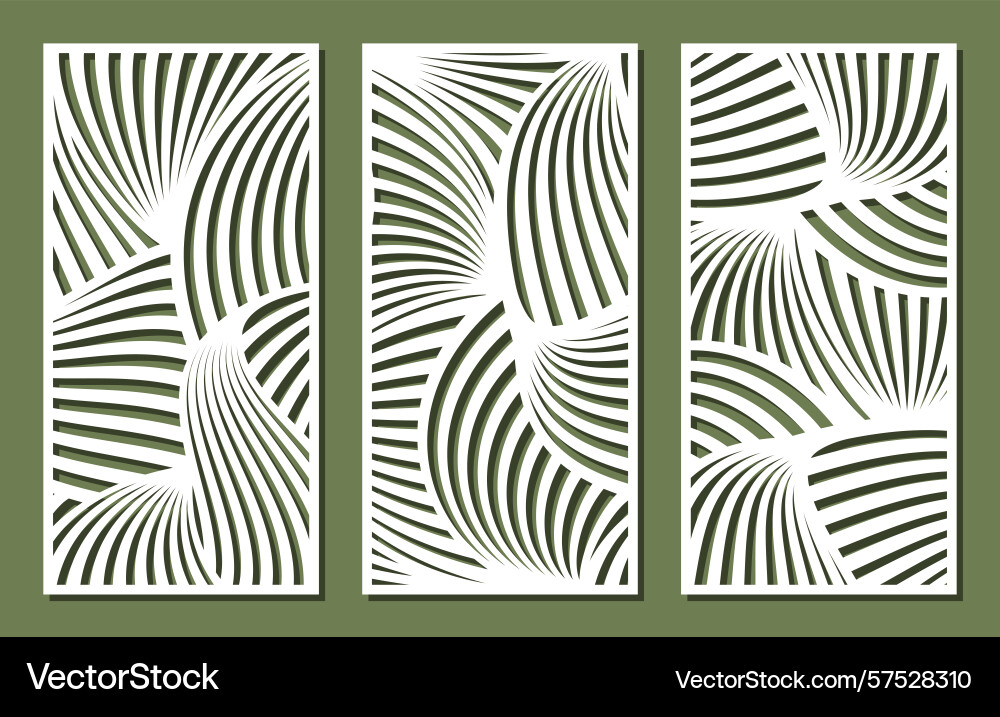 Rectangular panels set Rectangular panels set vector image