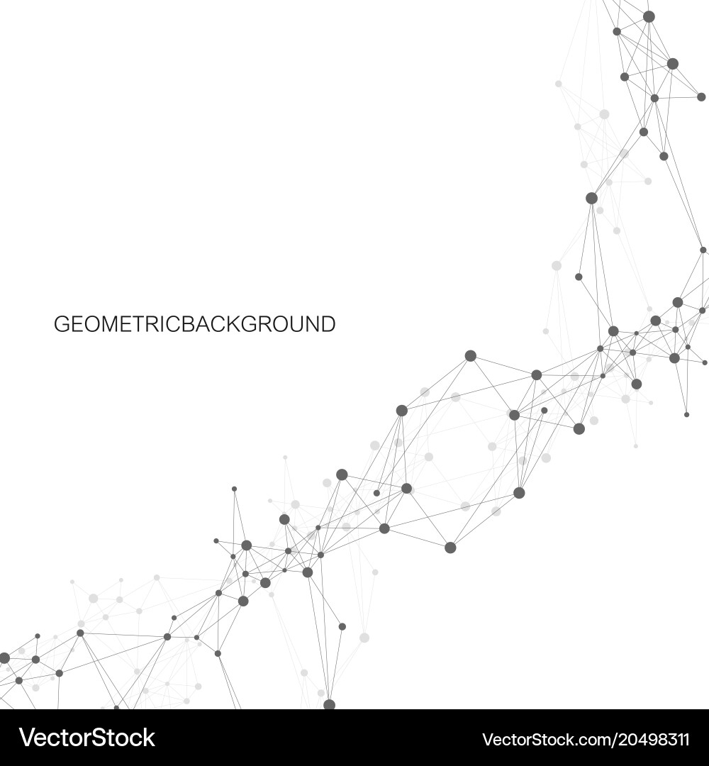 Global Network & Data Connections vector image