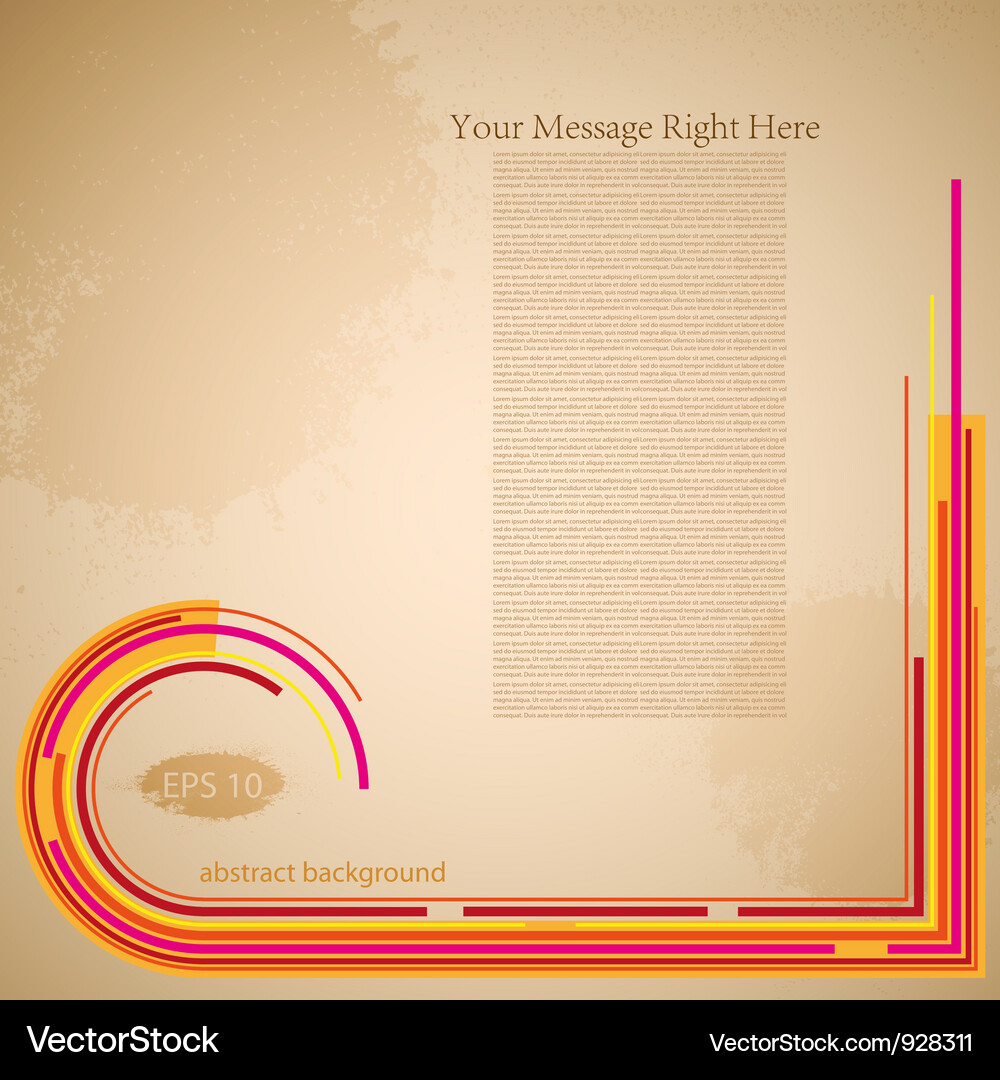 Retro background Vector Image