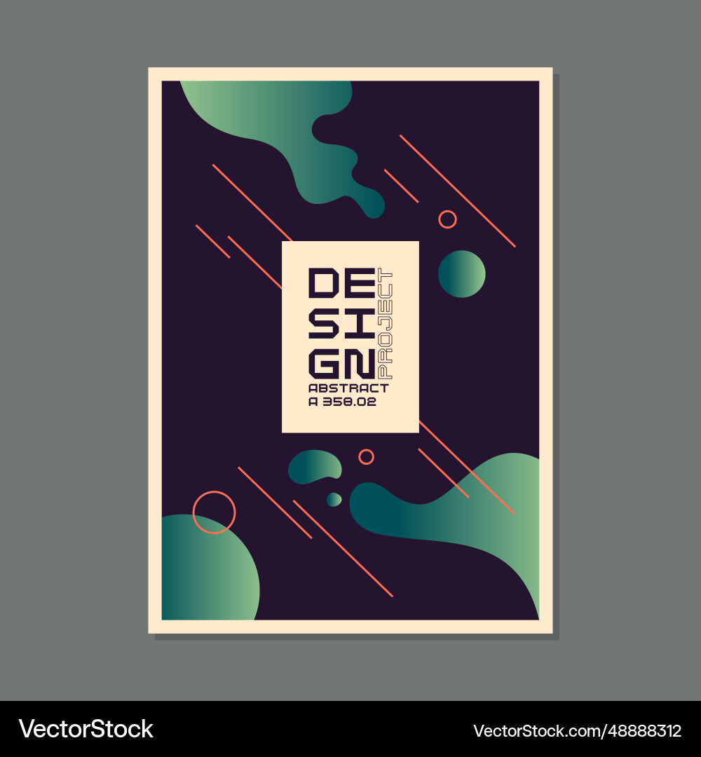 A template to use in your design composition Vector Image