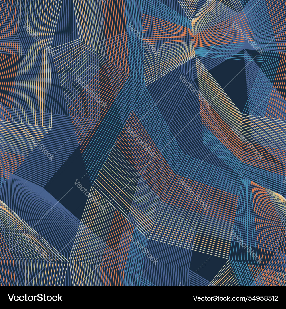 Background with triangles colorful geometric shape vector image