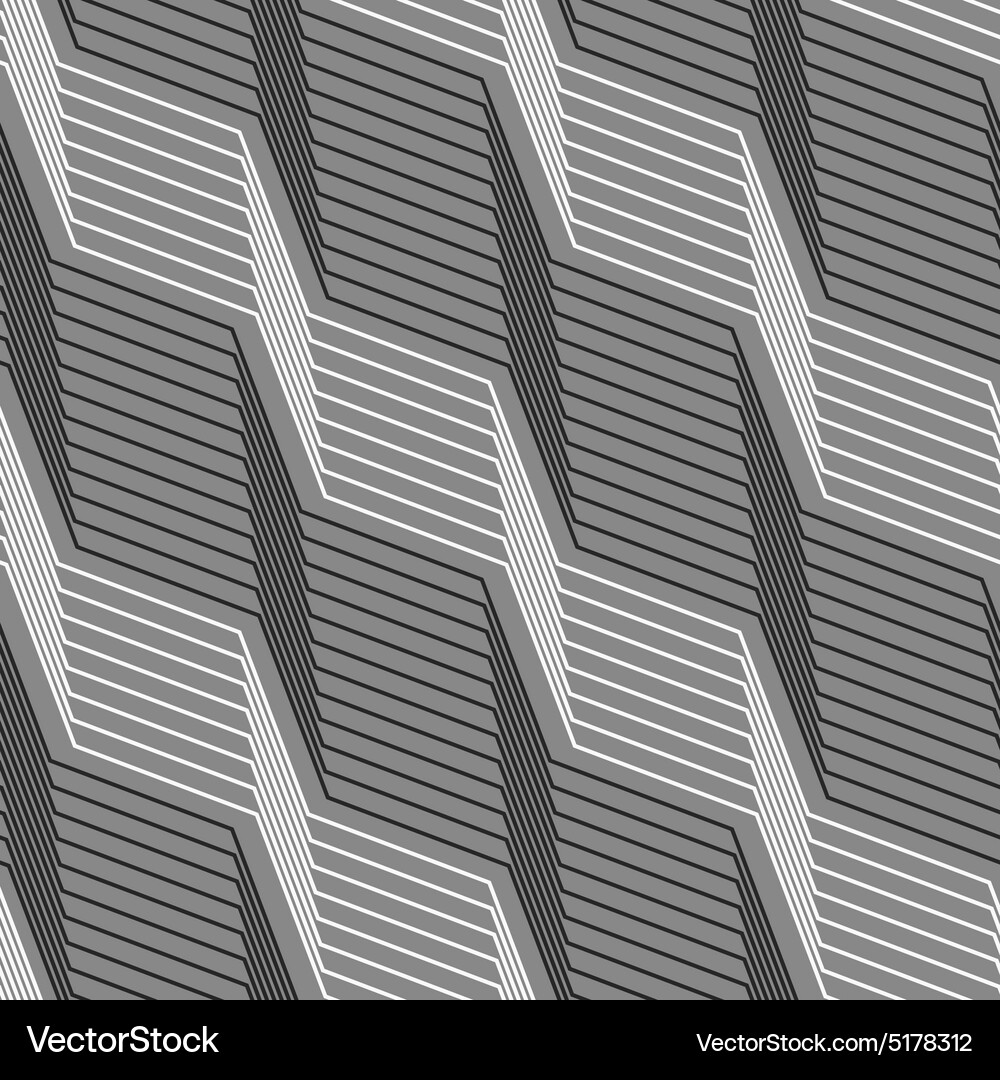 Monochrome pattern with light and dark gray Vector Image