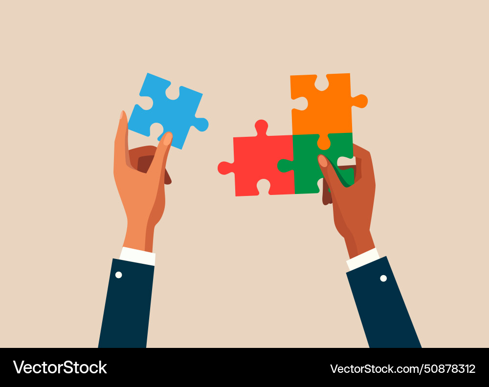 Offering help in solving a problem Offering help in solving a problem vector image