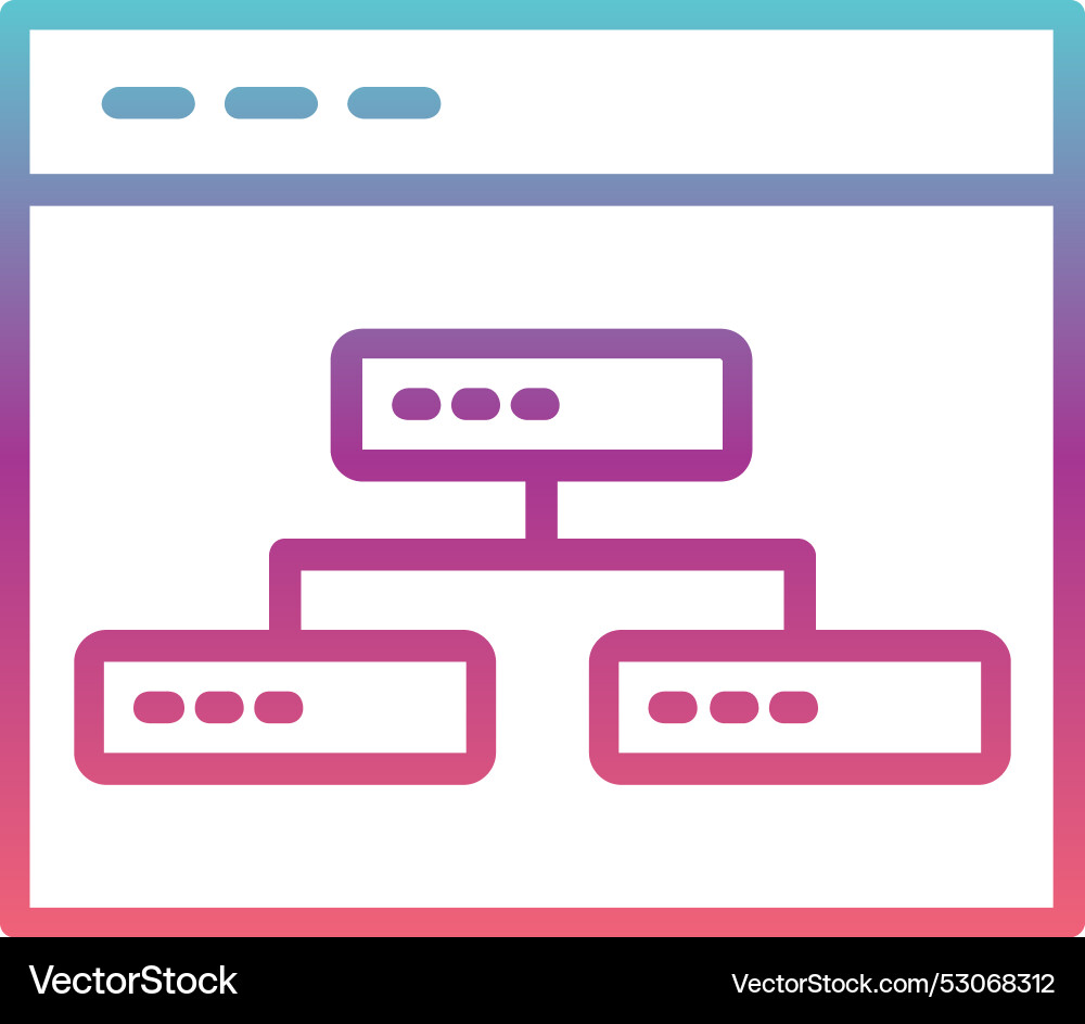 Structure line gradient design Vector Image