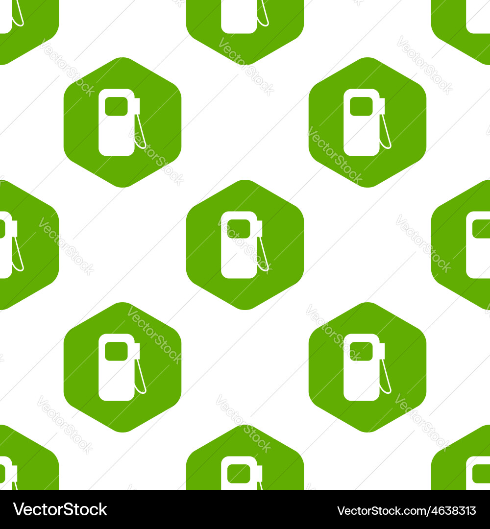 Gas station sign pattern Royalty Free Vector Image