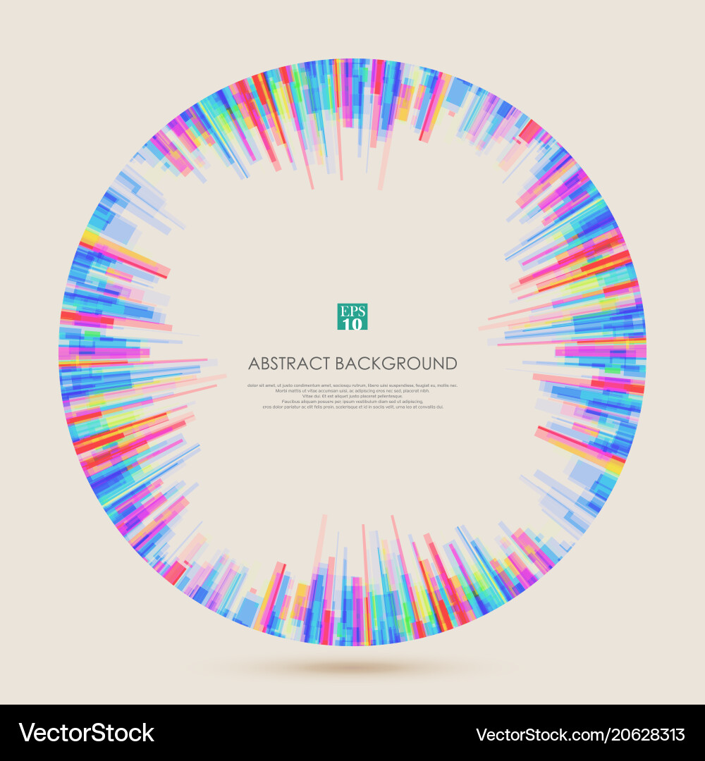 Seeing inside of the colorful lines pattern Seeing inside of the colorful lines pattern vector image