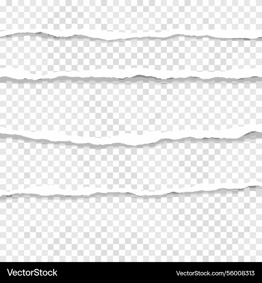 Torn paper edges seamless pattern texture Torn paper edges seamless pattern texture Vector Image