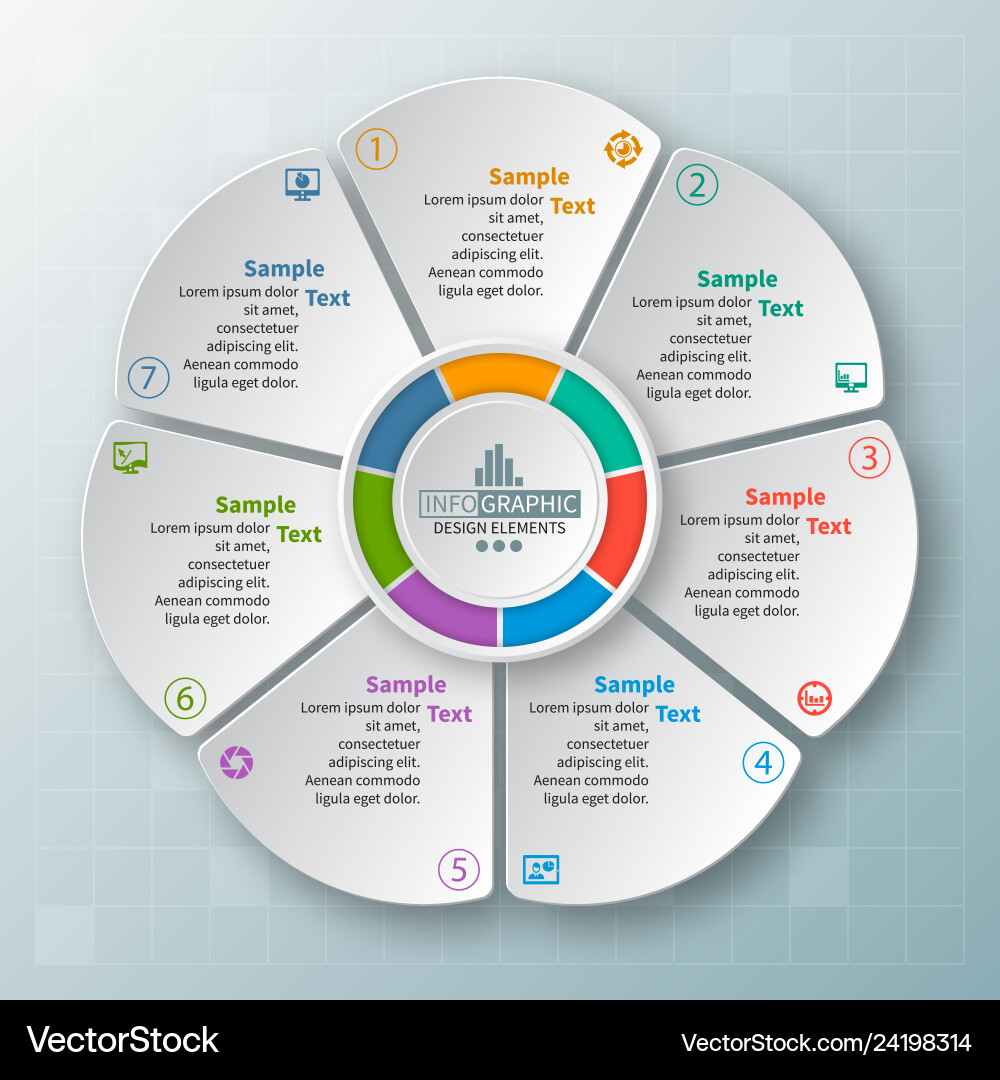 Abstract 3d Papier Infografiken Business Template Abstract 3d Papier Infografiken Business Template vektorbild