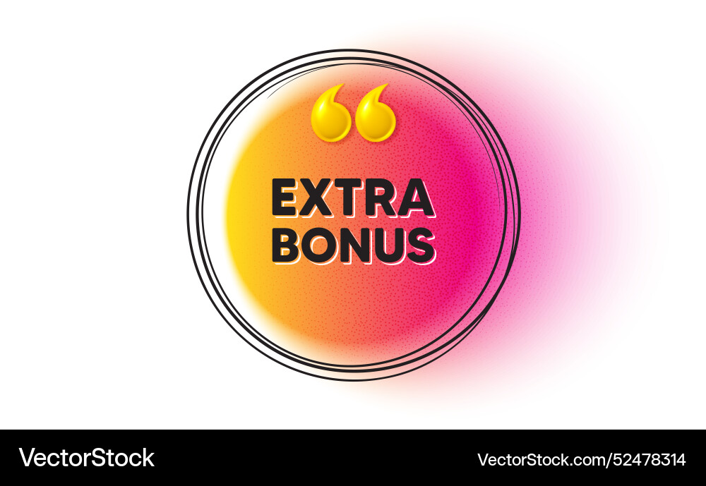 Extra Bonus Angebot Symbol spezielle Geschenk Promo-Zeichen Extra Bonus Angebot Symbol spezielle Geschenk Promo-Zeichen vektorbild