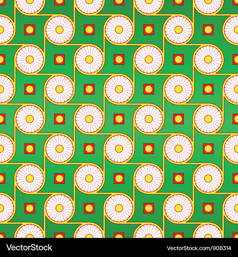 Seamless pattern circles Vector Image