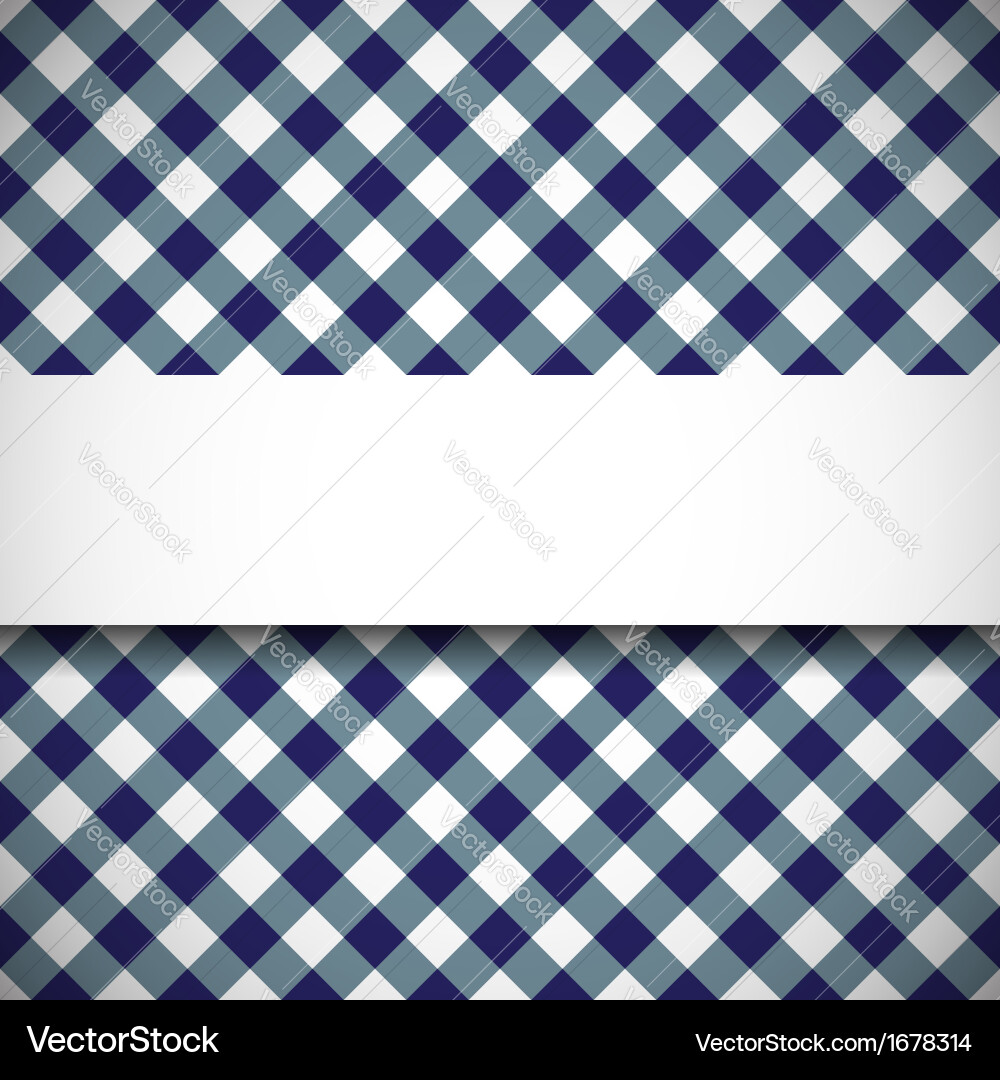 Tilted Gingham Pattern vector image