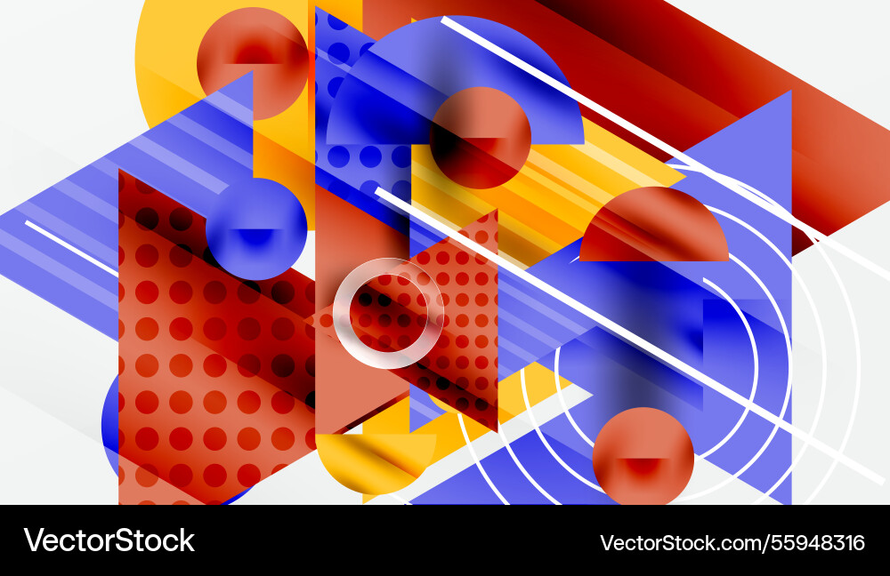 Modern abstract design with overlapping Modern abstract design with overlapping vector image