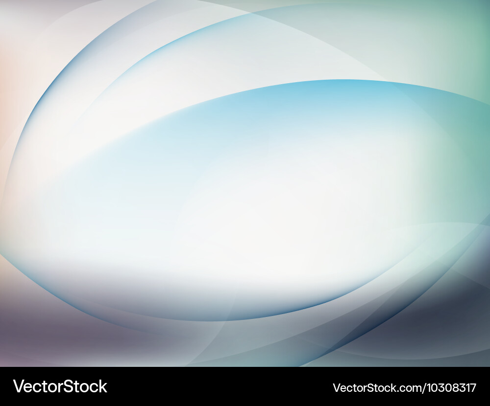 Abstract background with smooth lines eps 10 vector image