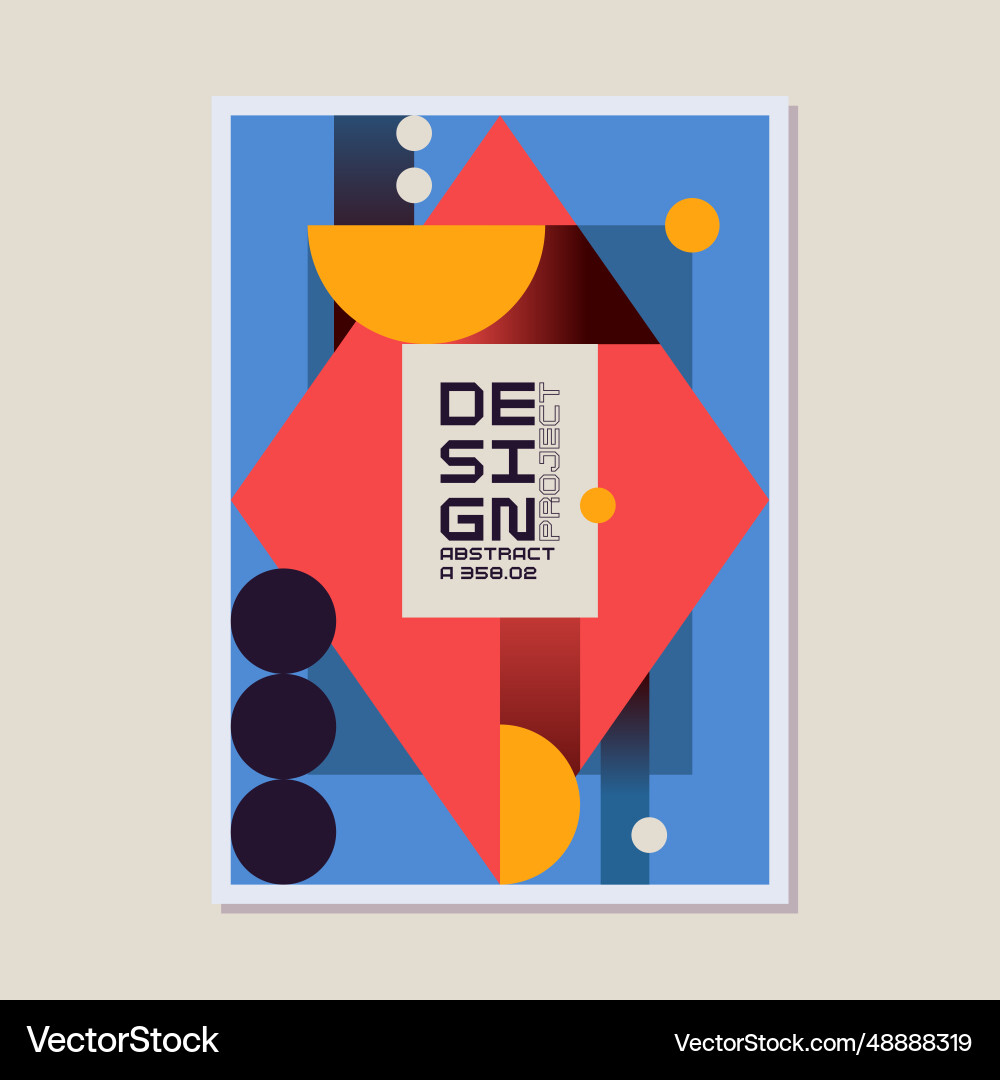 A template to use in your design composition A template to use in your design composition vector image